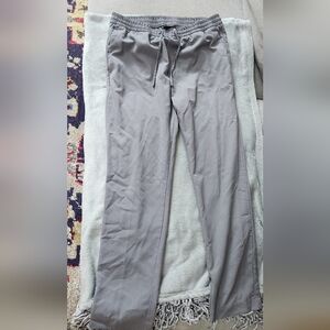 H&M Gray Chinos Lightweight Cotton Blend